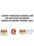 Garis Panduan Kurikulum Kelab Doktor Muda Sekolah Murid Orang Asli